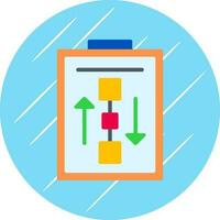 Workflow Vector Icon Design