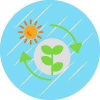 Photosynthesis Vector Icon Design