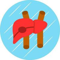 Liver Vector Icon Design