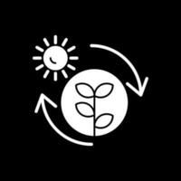 Photosynthesis Vector Icon Design