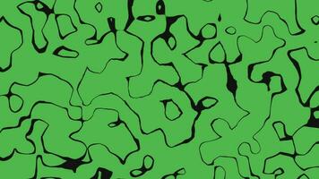 Animated transition from black to green. Empty space to insert your ideas. video