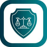 Law firm Vector Icon Design