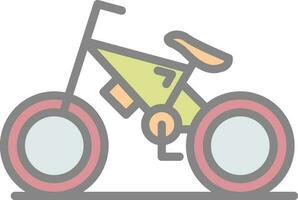 diseño de icono de vector de bicicleta