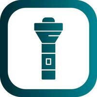 Flashlight Vector Icon Design