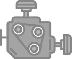 Car engine Vector Icon Design