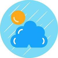 Dark cloud cover Vector Icon Design