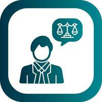 Legal advice Vector Icon Design