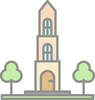 Dom tower Vector Icon Design