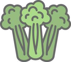 Celery Vector Icon Design