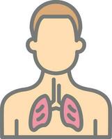 Asthma Vector Icon Design