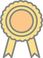 Medal Vector Icon Design