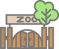 Zoo Vector Icon Design