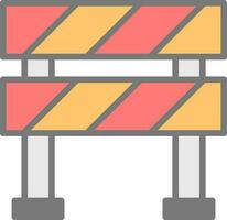 Barrier Vector Icon Design