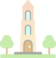 Dom tower Vector Icon Design