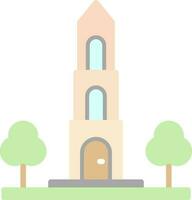 Dom tower Vector Icon Design