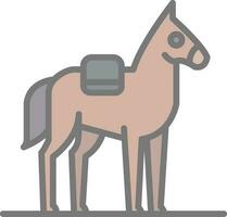 diseño de icono de vector de caballo