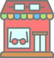 Optical shop Vector Icon Design