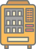 Vending machine Vector Icon Design