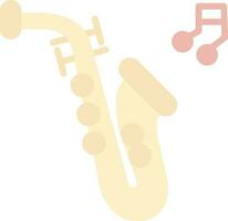 saxofón vector icono diseño