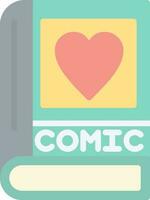 Comic book Vector Icon Design