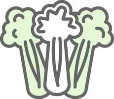 Celery Vector Icon Design