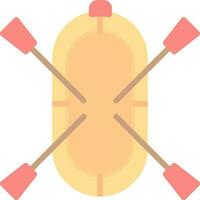 Rafting Vector Icon Design