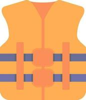 Life jacket Vector Icon Design