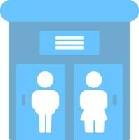 Public toilet Vector Icon Design