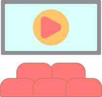 Theatre Vector Icon Design