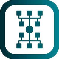 diseño de icono de vector de algoritmo