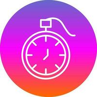 Pocket watch Vector Icon Design