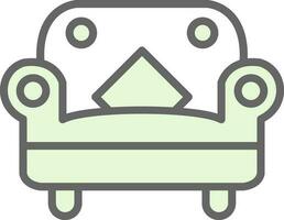 Sofa Vector Icon Design