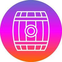 Barrel Vector Icon Design