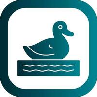 Duck Vector Icon Design