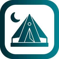 Tent Vector Icon Design