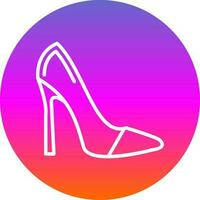 High heels Vector Icon Design