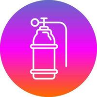 Oxygen tank Vector Icon Design