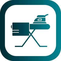 Ironing Vector Icon Design