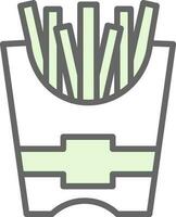 Frites Vector Icon Design