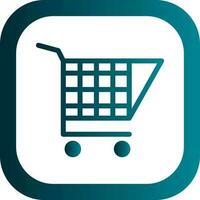 Shopping cart Vector Icon Design