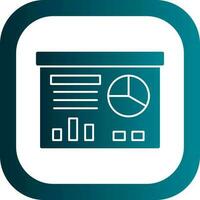 Presentation Vector Icon Design