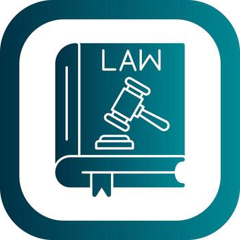 Law book Vector Icon Design