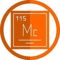 Moscovium Vector Icon Design