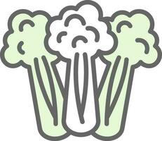 Celery Vector Icon Design