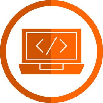 Coding Vector Icon Design