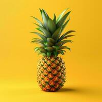 wallpaper of pineapple fruit photo