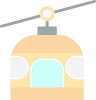 Chairlift Vector Icon Design