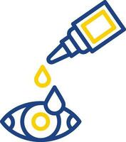 Eye drop Vector Icon Design