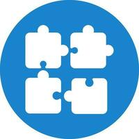 Puzzle Vector Icon Design