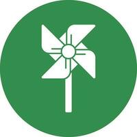 Pinwheel Vector Icon Design